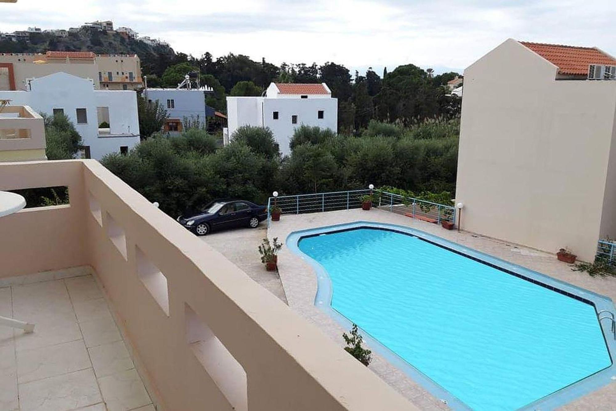 Litinas Apartments With Pool Agia Marina Zewnętrze zdjęcie