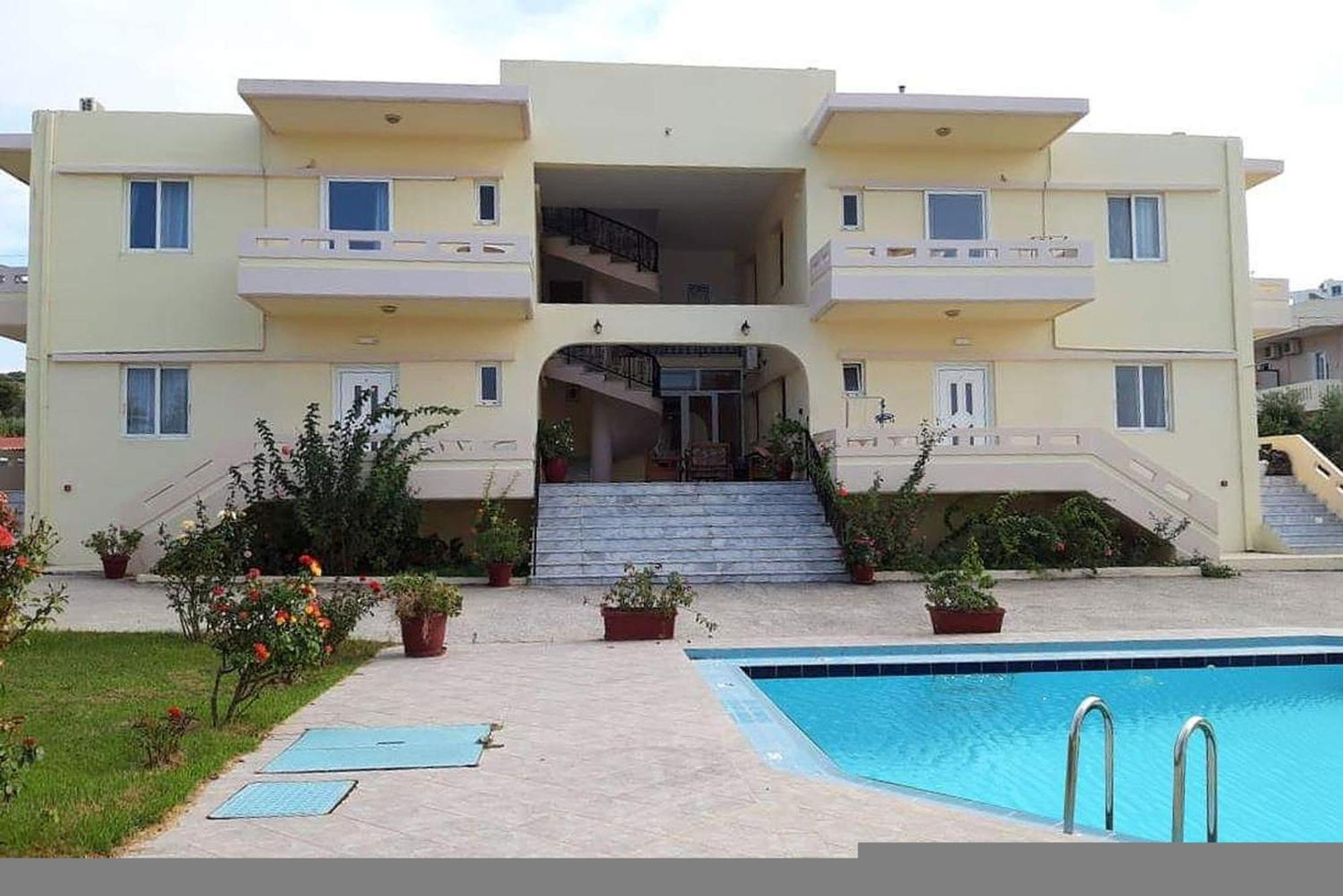 Litinas Apartments With Pool Agia Marina Zewnętrze zdjęcie