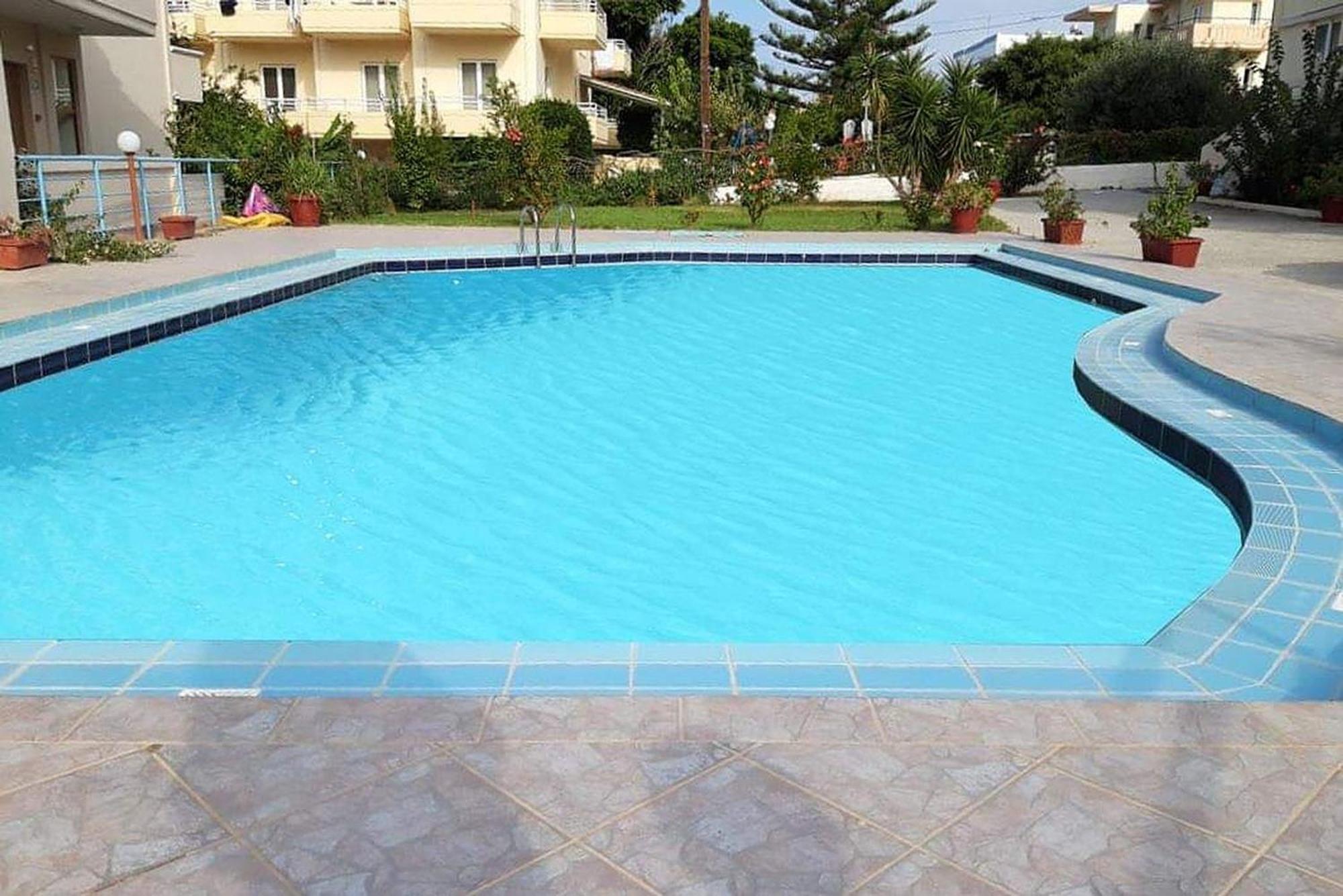 Litinas Apartments With Pool Agia Marina Zewnętrze zdjęcie